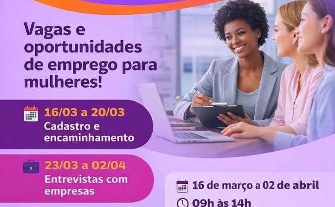 São cerca de 300 vagas e o cadastro é feito pela internet; candidatos serão chamados para entrevistas presenciais