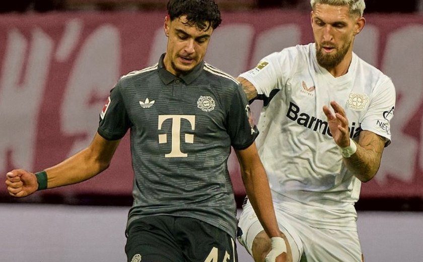 Bayern pressiona, mas para na trave e só fica no empate com o Leverkusen no Alemão