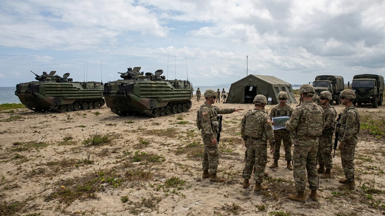 EUA intensificarão exercícios de combate nas Filipinas para deter agressões na Ásia
