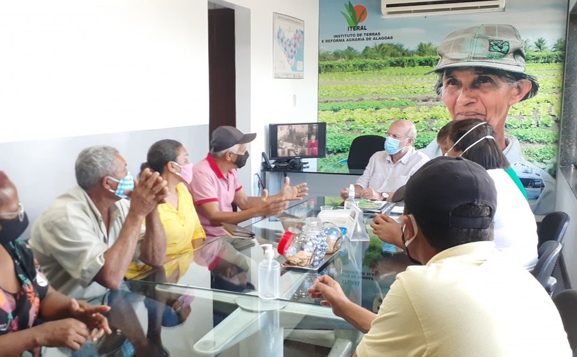 Agricultores solicitam apoio do Iteral para permanecer em área rural