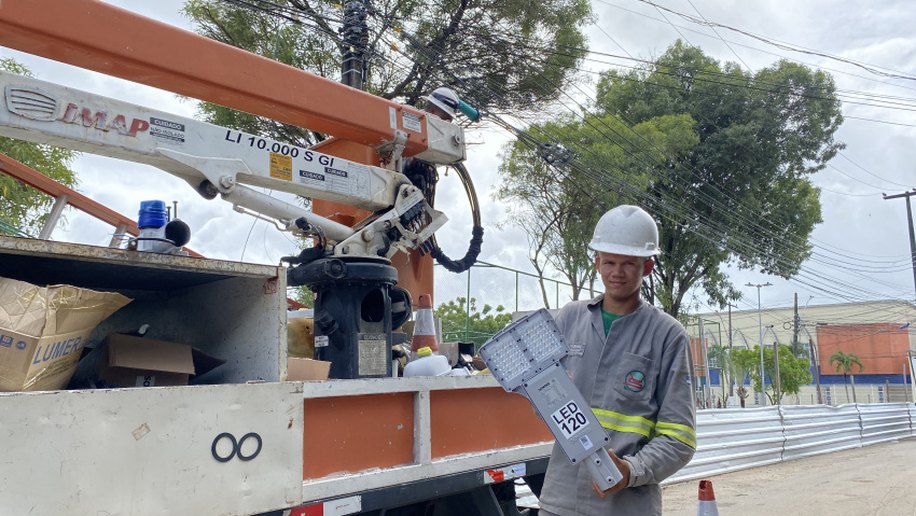 Conjunto Salvador Lyra recebe iluminação 100% LED