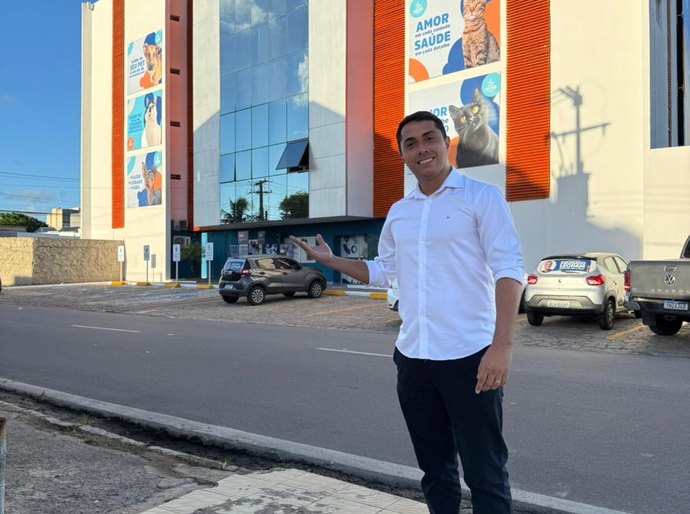 David do Emprego celebra novo hospital veterinário e reforça atuação legislativa em defesa dos animais
