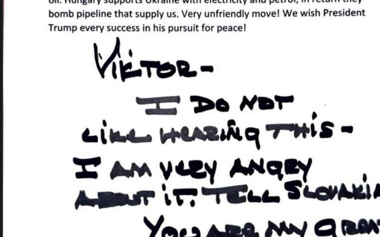 Trump diz a Orbán que está furioso e não gosta das notícias sobre o ataque de Kiev contra o oleoduto Druzhba, segundo mídia húngara