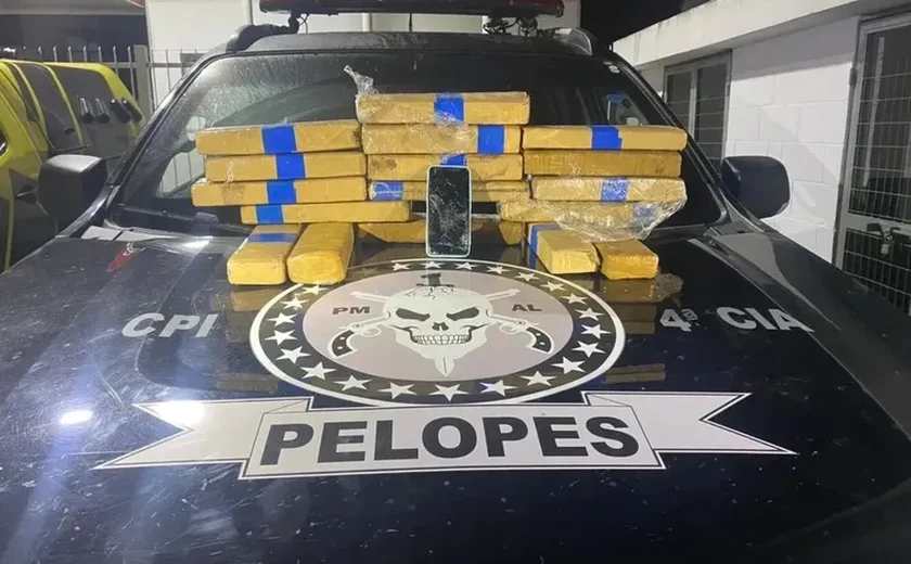 Idoso é preso com 15kg de maconha em Atalaia