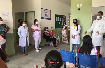 Agosto Dourado: Saúde de Branquinha promove ações de incentivo ao aleitamento materno