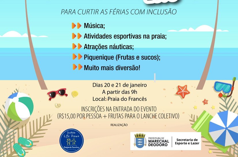 Semel de Marechal e Instituto Life Down promovem evento de férias no Francês