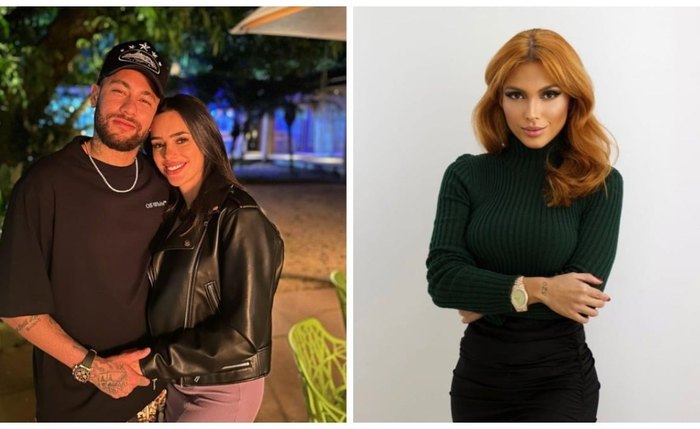 Neymar, Bruna Biancardi e Fernanda Campos Neymar, Bruna Biancardi e Fernanda Campos