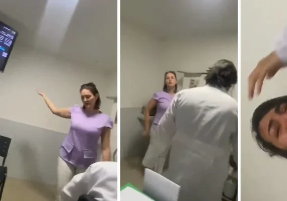 Mulher de ginecologista agride paciente do marido durante consulta