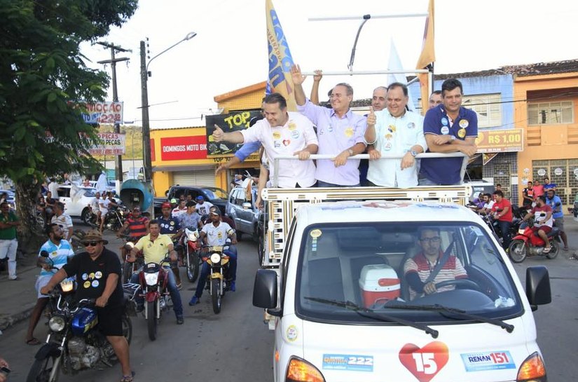 Região do Vale do Paraíba confirma apoio a Renan Calheiros para o senado por Alagoas