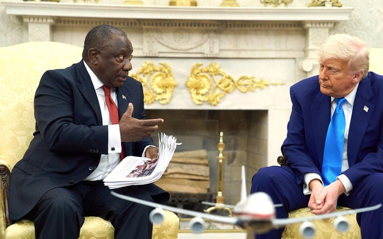 EUA podem não convidar África do Sul para eventos do G20 em 2026, aponta imprensa