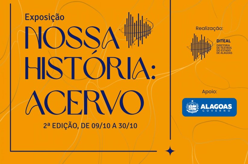 Diteal abre 2ª edição da exposição ‘Nossa História: Acervo’, com obras e livros que celebram a arte alagoana