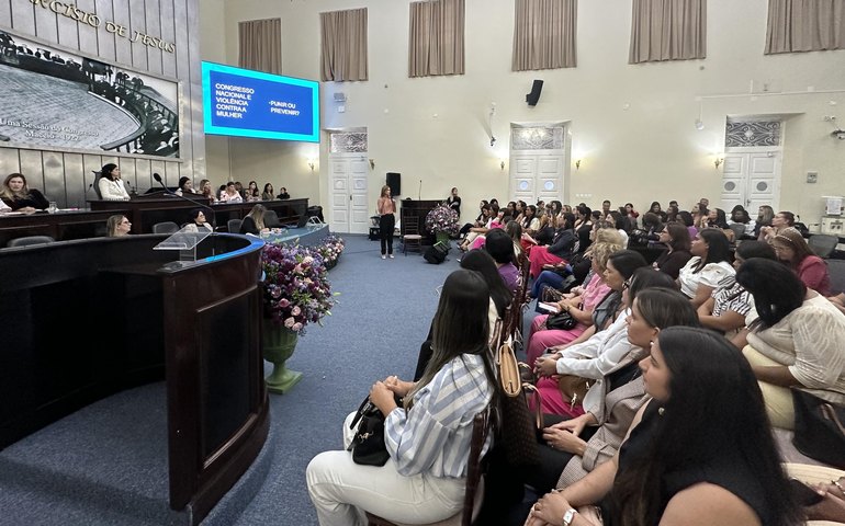 Rede de Atenção às Violências participa de sessão na ALE que debateu a violência contra mulher