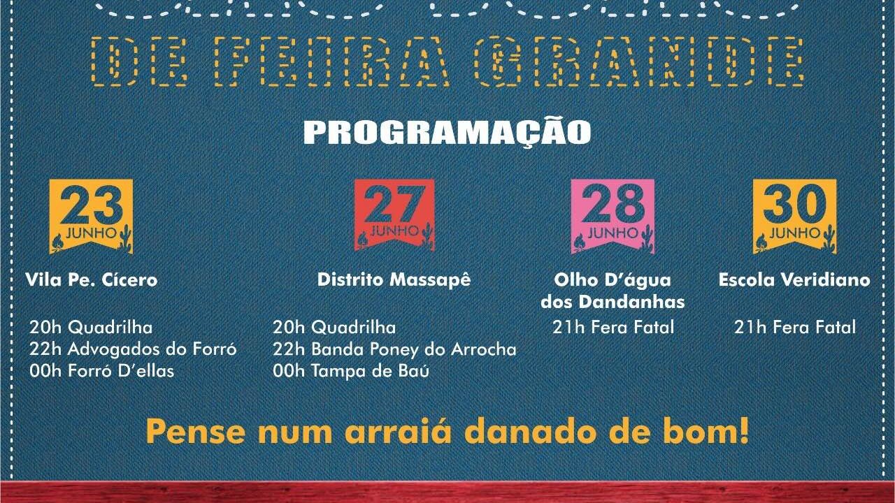 Prefeitura de Feira Grande realiza São João em povoados