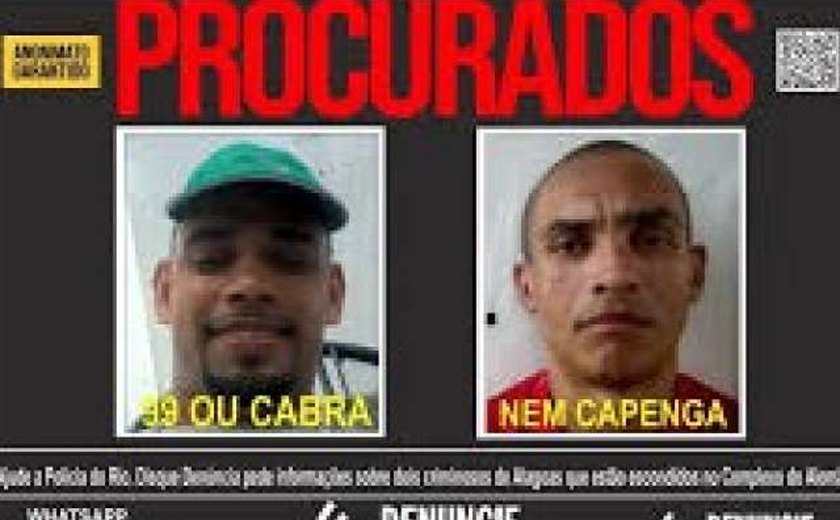 Procurados em Alagoas, traficantes são rastreados no Complexo do Alemão