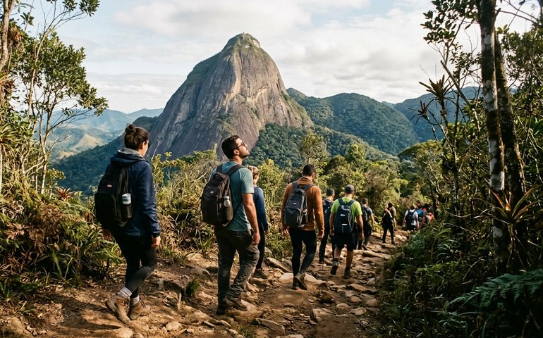Guapimirim celebra a Pedra do Sino com abertura da Temporada de Montanhismo
