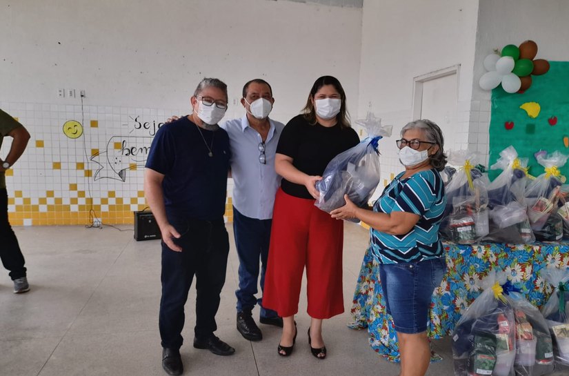 Quintal Produtivo beneficia usuários de Unidade de Saúde no Clima Bom