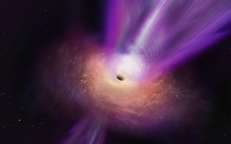 Futuro da Via Láctea? Detectam galáxia espiral 'anômala' lançando jatos de 6 milhões de anos-luz