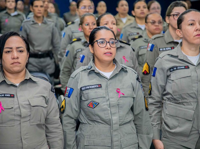 PM reforça importância do cuidado e fortalece ações do Outubro Rosa na corporação