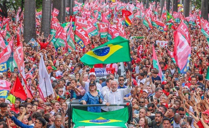 Lula em campanha