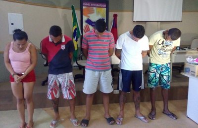 Segurança desarticula quadrilha que atuava no tráfico de drogas