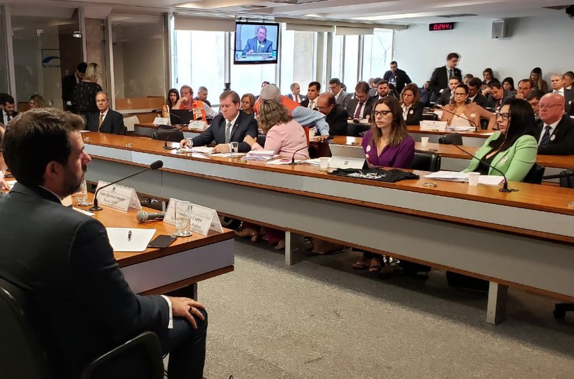 Em Brasília, Jó Pereira pede decretação de estado de calamidade no Pinheiro