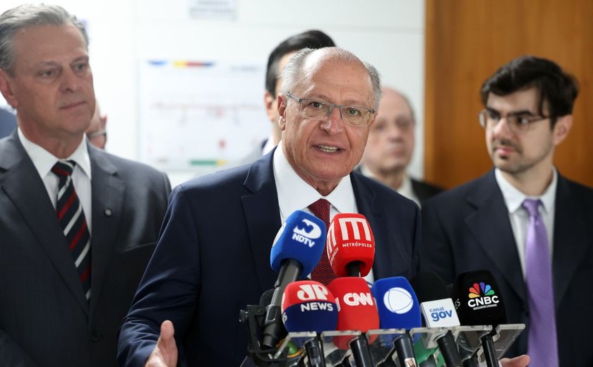 Alckmin diz que governo tentará acordo antes do prazo para tarifaço