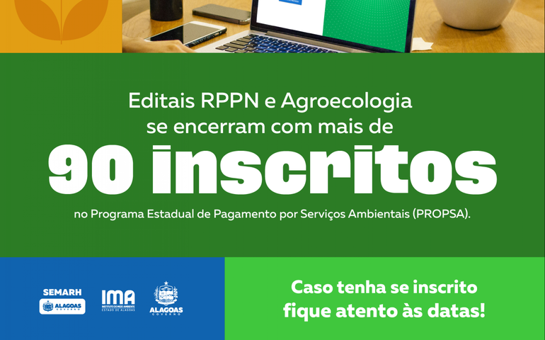 Resultado dos editais do Programa de Pagamento por Serviços Ambientais é divulgado