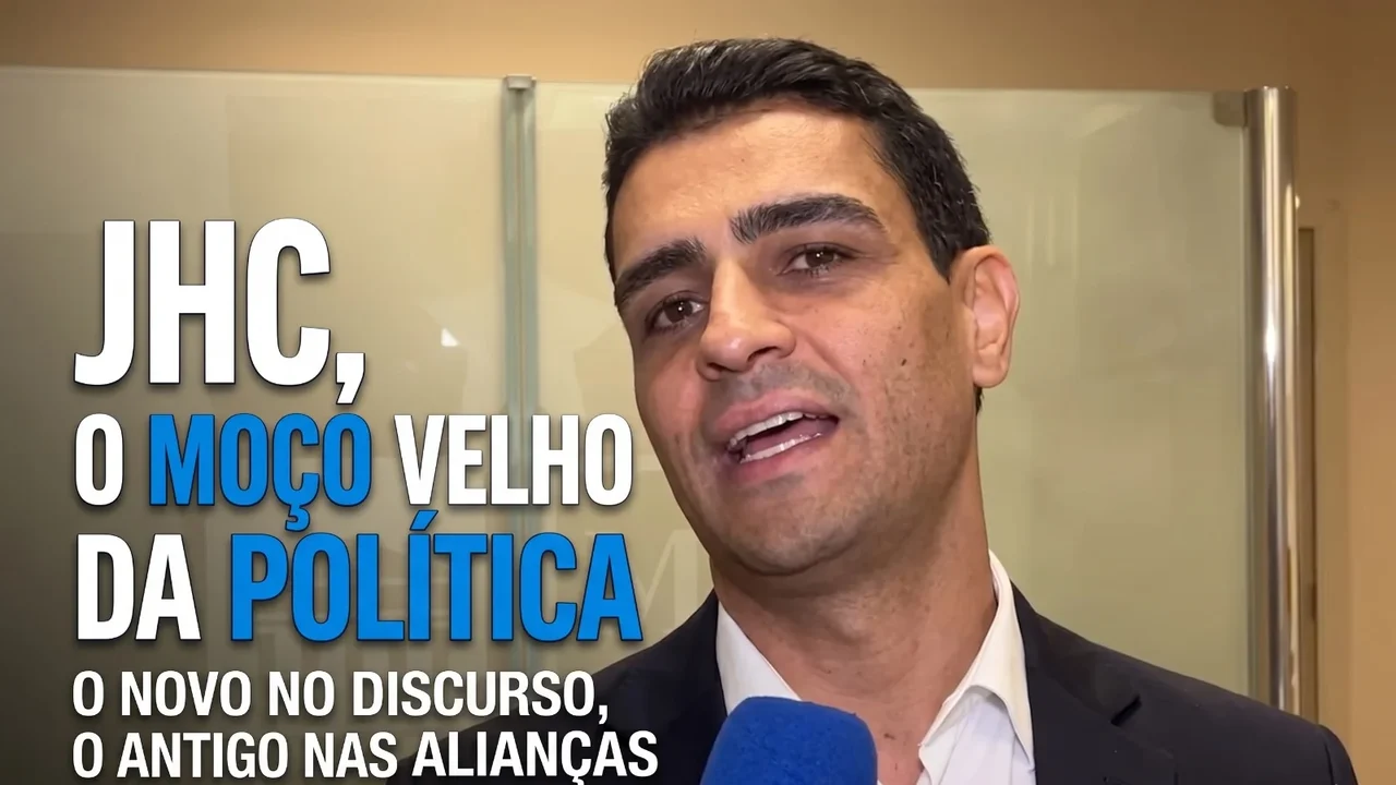 JHC busca o poder no interior pelos braços da velha política que critica frequentemente