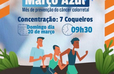Prefeitura de Maceió integra caminhada sobre Março Azul neste domingo