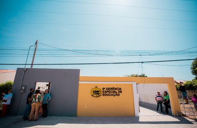 Pão de Açúcar: governador entrega nova Gerência Especial de Educação e assina convênio para orla da Ilha do Ferro