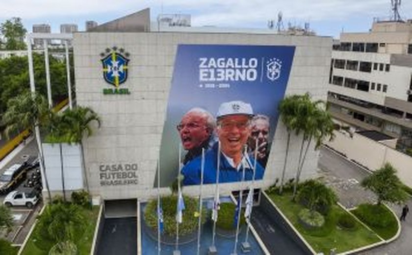 Adeus a Zagallo: Velório começa na sede da CBF