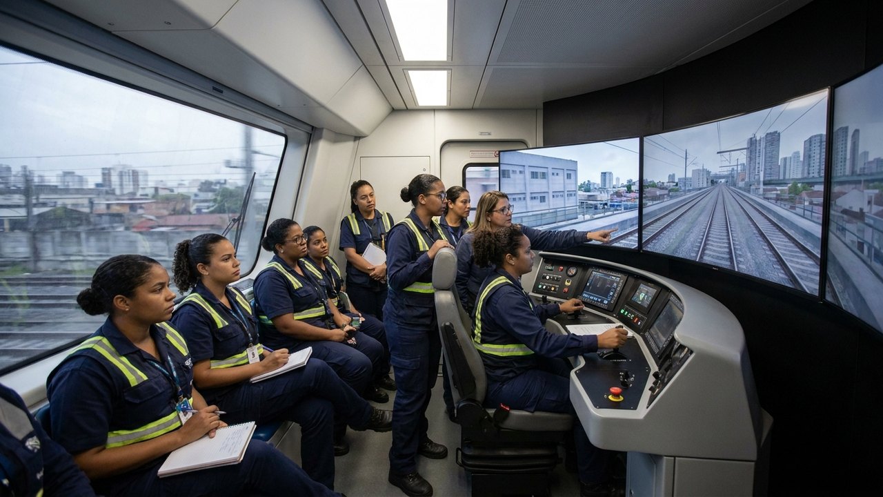 Setram e TrensRJ iniciam formação da primeira turma de maquinistas compostas só por mulheres