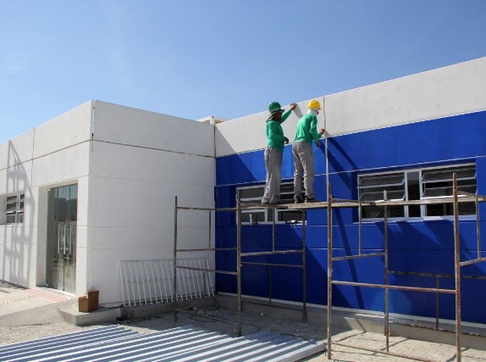 Obras dos Centros Integrados de Segurança avançam em seis cidades