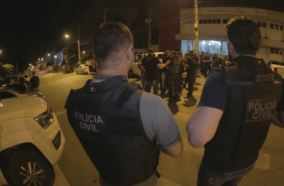 Polícia Civil em Itabaiana / Foto: Foto: SSP/SE