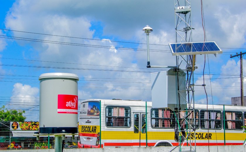 Penedo ganha estação da nova rede de monitoramento estadual para alerta de desastres naturais