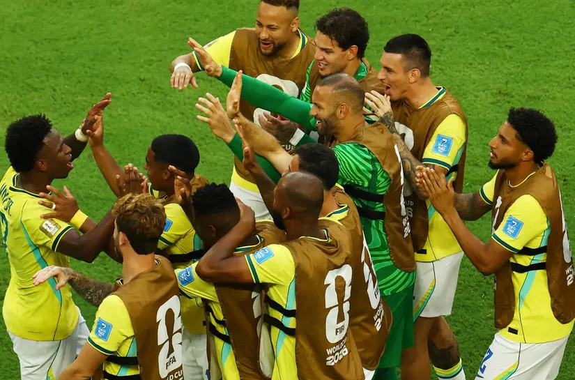 Vini Jr. brilha e Brasil se classifica em 1º com 3x0 sobre a Escócia