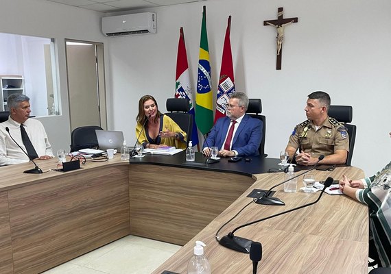 Segurança Pública e MPAL iniciam nova etapa de projeto voltado à aquisição de equipamentos para bases comunitárias
