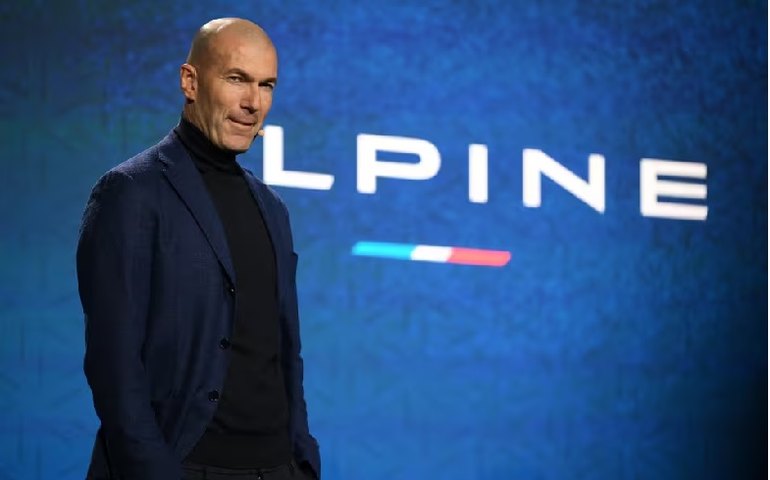 Zidane vira &#8216;embaixador&#8217; da Alpine e diz amar F-1 por causa de Ayrton Senna