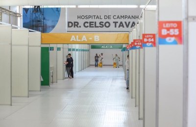 Covid-19: Hospital de Campanha atende quase 100 pessoas em 24 dias