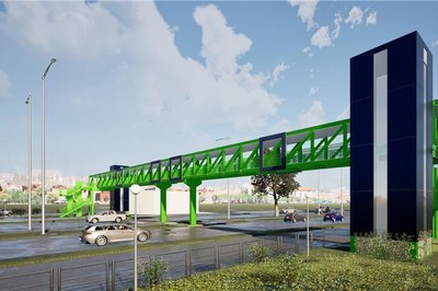 Passarela do Canaã tem nova etapa de montagem neste sábado