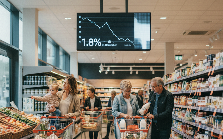 Inflação anual na Alemanha desacelera para 1,8% em dezembro e confirma previsões