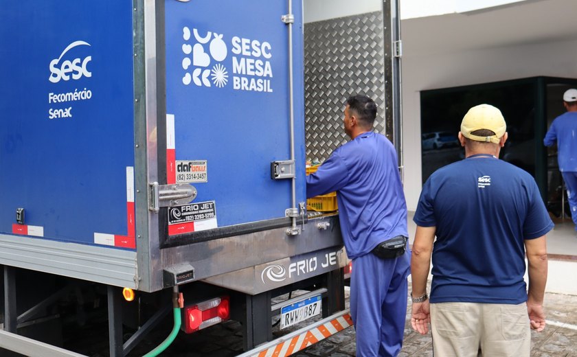 Sesc Mesa Brasil arrecadou 638 mil quilos de alimentos em 2024