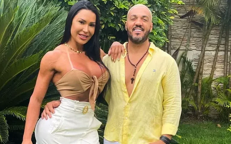 Belo nega traição de Gracyanne Barbosa e admite romance com outra em casamento