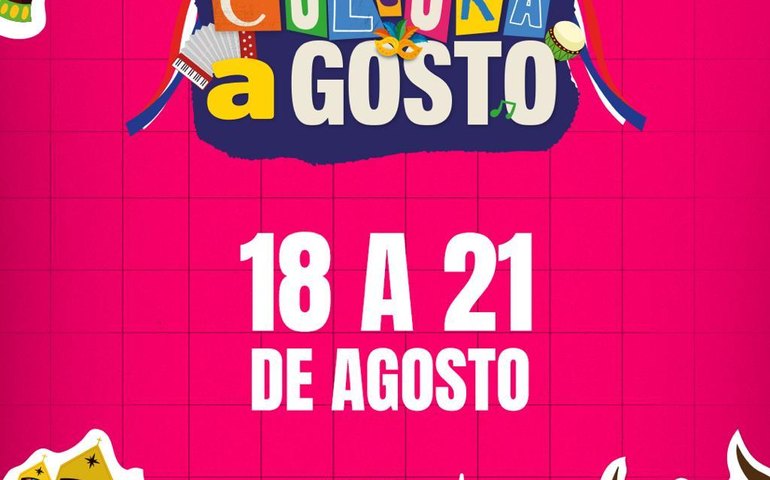 Festival &#8220;Cultura a Gosto&#8221; começa nesta quinta (18) com apresentações em quatro polos em Jaraguá