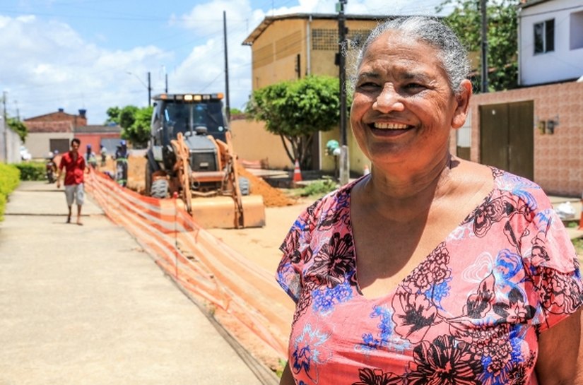 Obra histórica de saneamento ganha forma no Tabuleiro dos Martins
