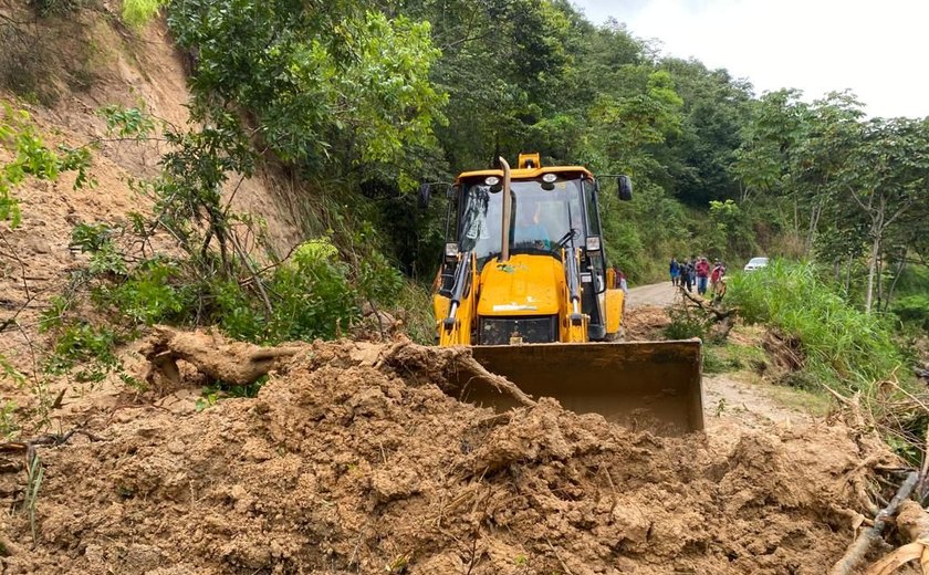 Prefeitura de Santana do Mundaú intensifica recuperação de estradas após fortes chuvas
