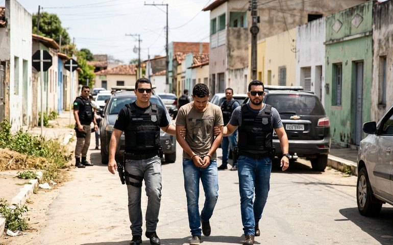 Polícia prende homem por tráfico de drogas em Delmiro Gouveia após mandado de Sergipe