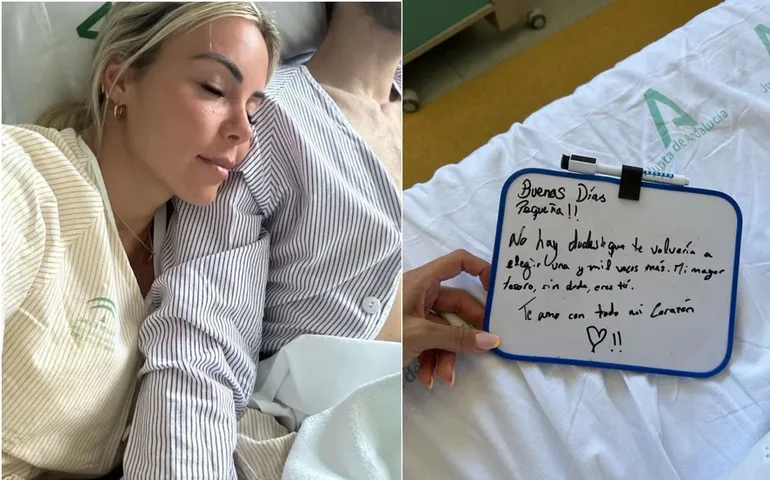 Esposa de Sergio Rico publica foto ao lado de goleiro do PSG e declaração de amor: 'Meu maior tesouro'