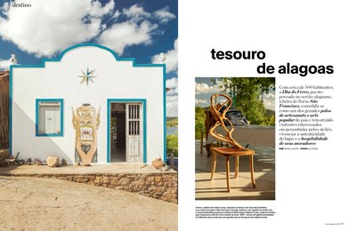 Artesanato alagoano é destaque na revista Casa Vogue 