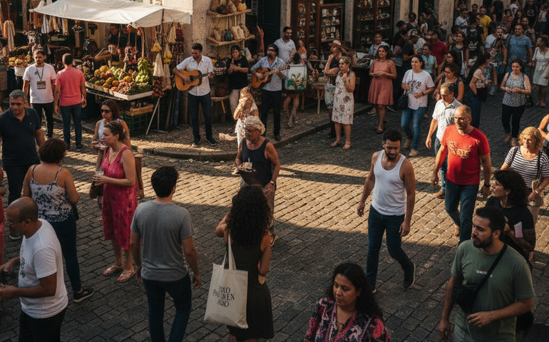 Rua do Senado, a mais 'cool' do planeta, vai além do samba: mercado central, ateliês antiquários e mais atrativos compõem a região